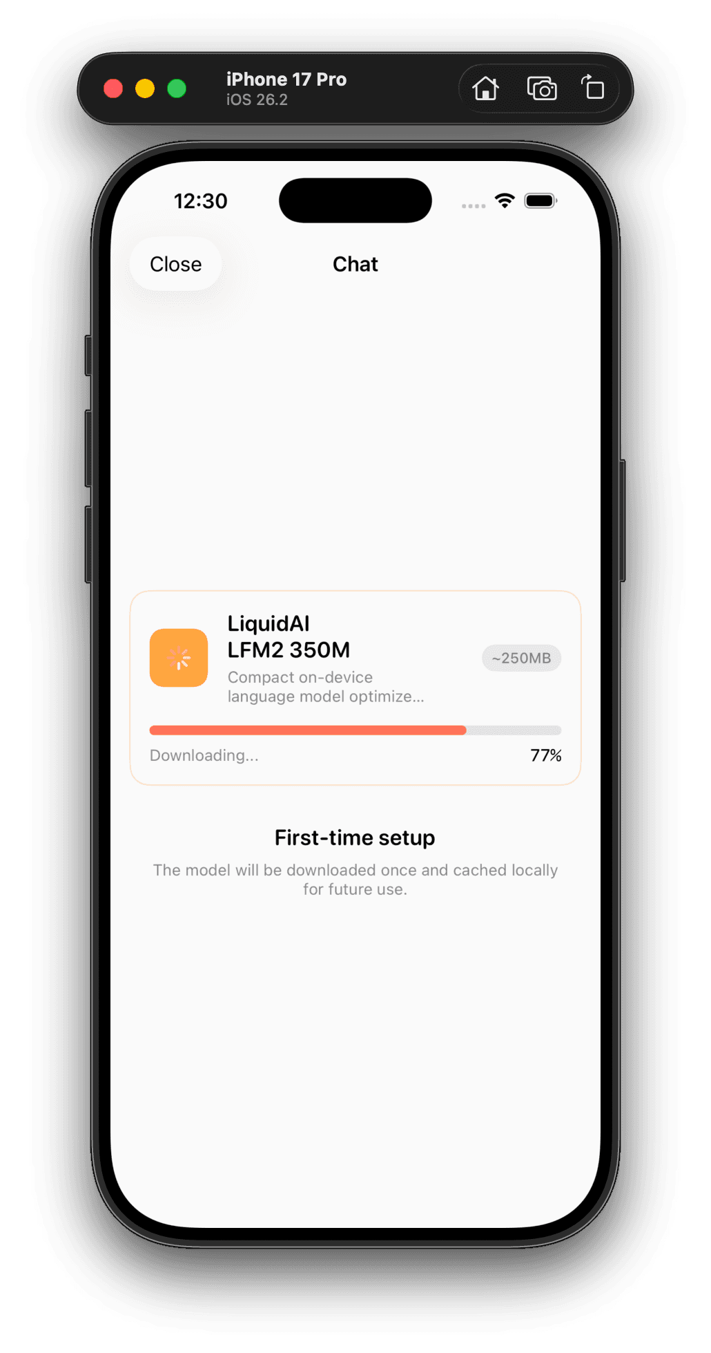 App initializing SDK on launch